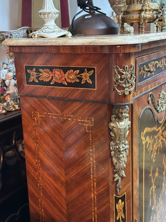 Piesa de mobilier rafinată, cu influențe franceze Louis XV/ Napoleon III - imagine 6