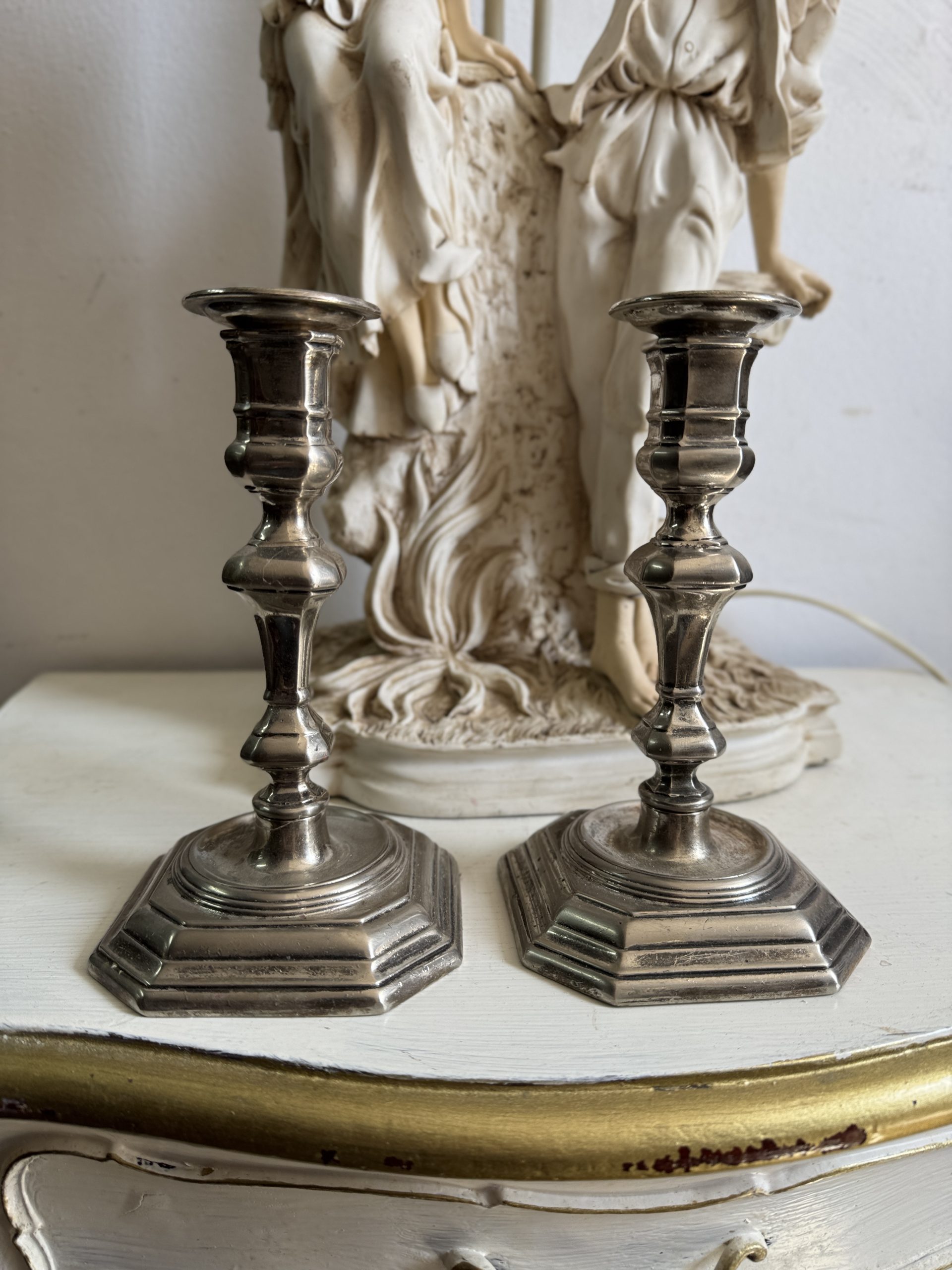 Sfeșnice vintage din metal