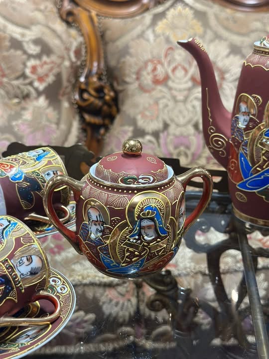 Set cafea porțelan Satsuma 12 persoane - imagine 8