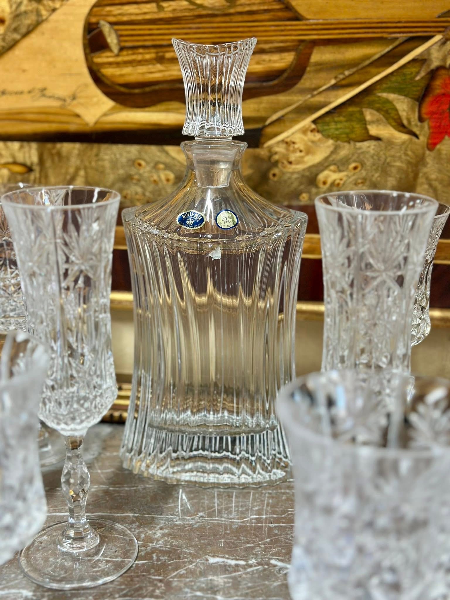Set pahare cristal 10 persoane - imagine 3