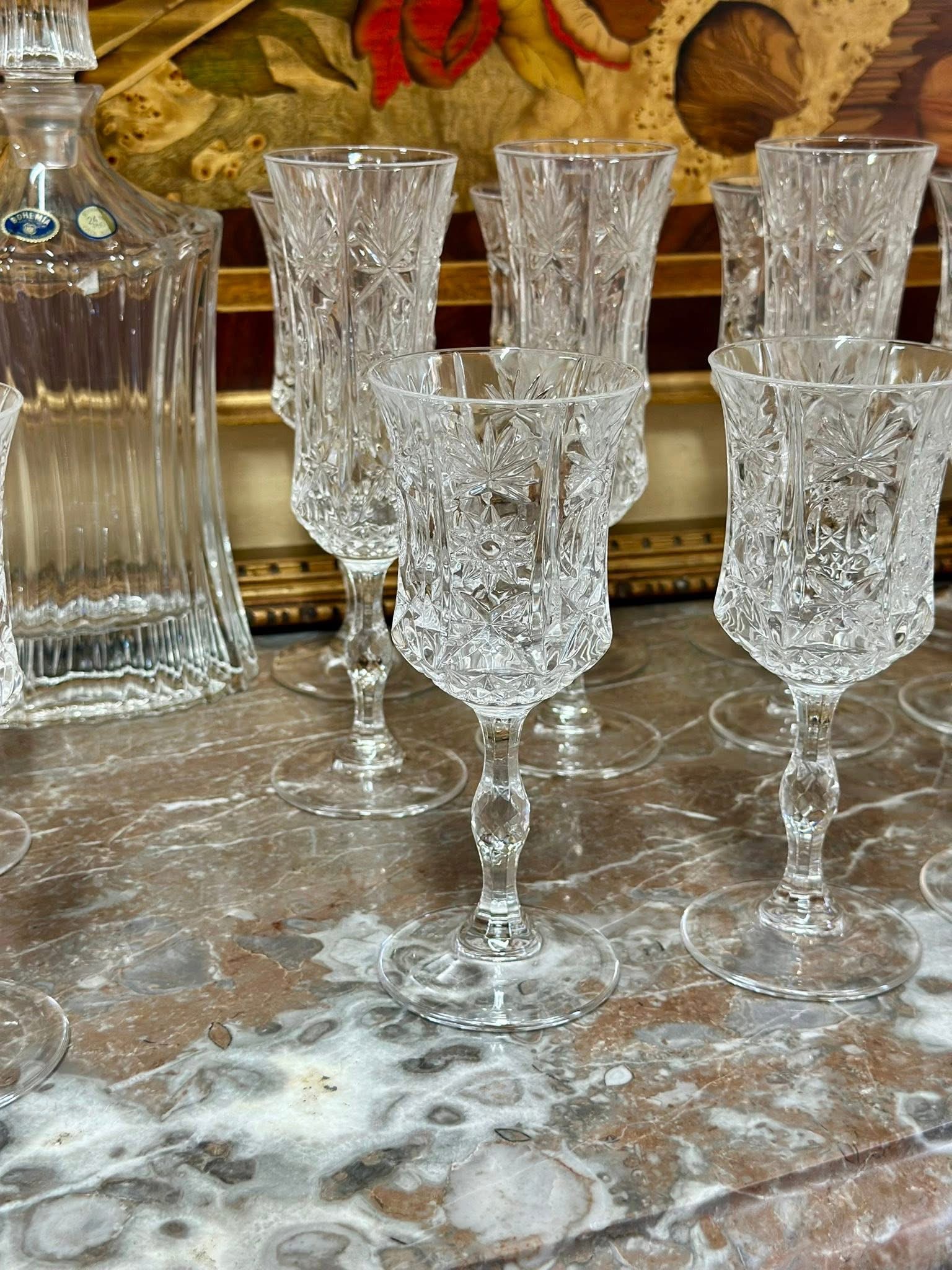 Set pahare cristal 10 persoane - imagine 5