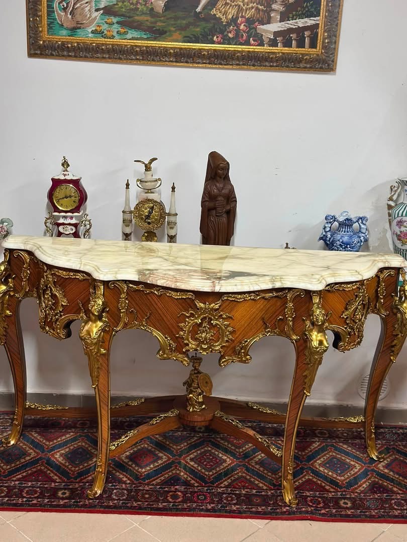 Grandioasă consolă în stil Louis XV - imagine 3