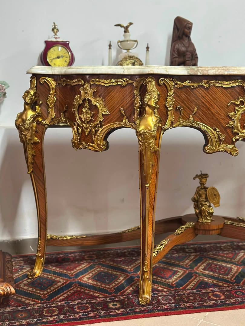 Grandioasă consolă în stil Louis XV - imagine 4