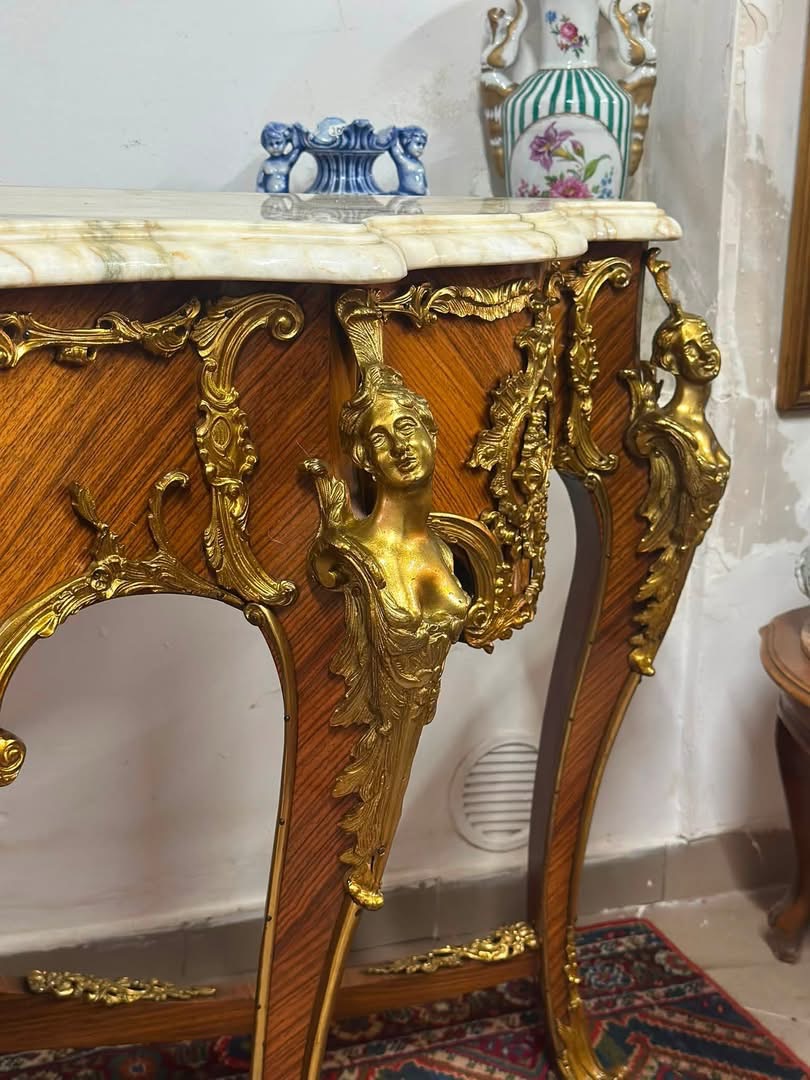 Grandioasă consolă în stil Louis XV - imagine 5